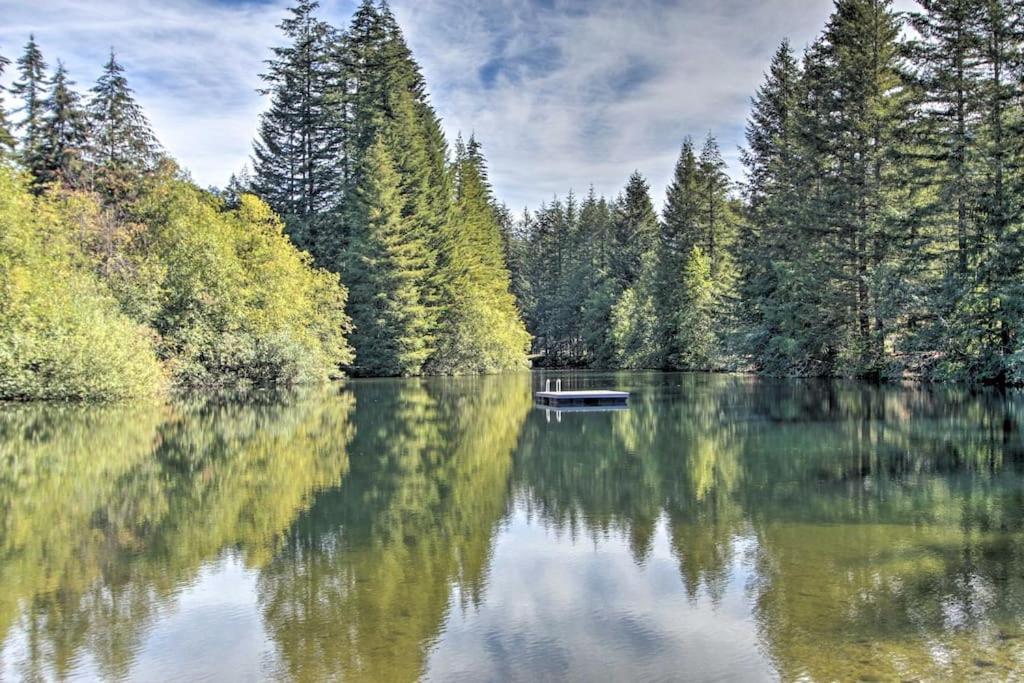 New Modern Cabin! 5Mi To Mt Rainier National Park! Hot Tub & Wifi Ashford Exterior foto