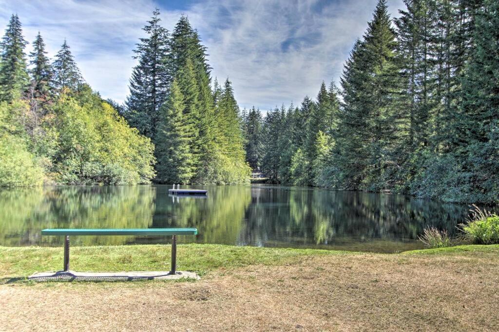 New Modern Cabin! 5Mi To Mt Rainier National Park! Hot Tub & Wifi Ashford Exterior foto